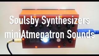 Video thumbnail for Soulsby Synthesizers miniAtmegatron Overview & Sound Demo I by SYNTH ANATOMY
