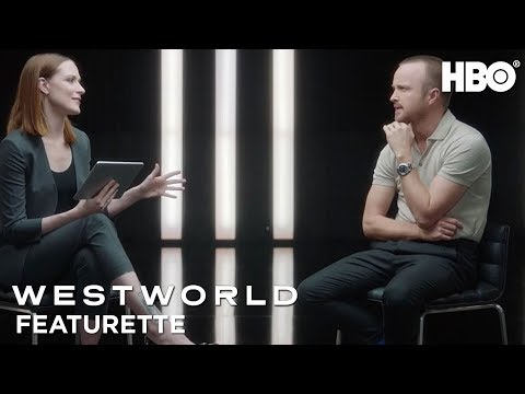 afbeelding Westworld Season 3: Who Said It with Evan Rachel Wood & Aaron Paul Featurette | HBO