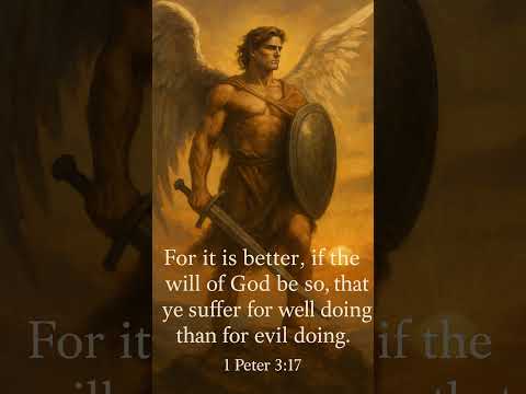 Rise for Righteousness | 1 Peter 3:17 – Stand Strong in the Will of God #faith #motivation #trust