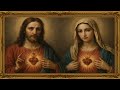 Sacred Heart Of Jesus Mary Gold Frame TV Art Art Screensaver For TV 1 Scene 2 Hrs Wallart