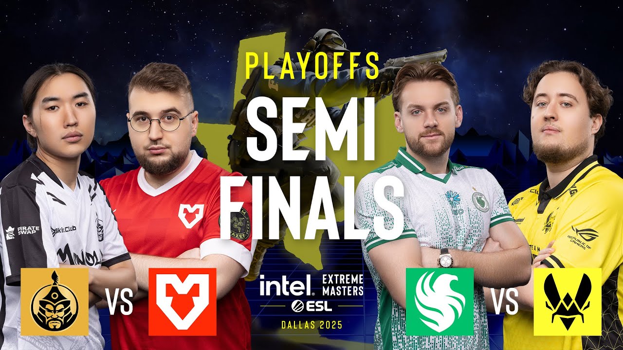 Team Vitality vs. Falcons - IEM Dallas 2025 - Semifinal