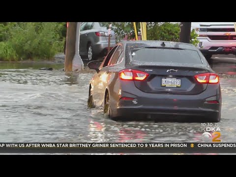 Driver rescued from flooding in Slippery Rock