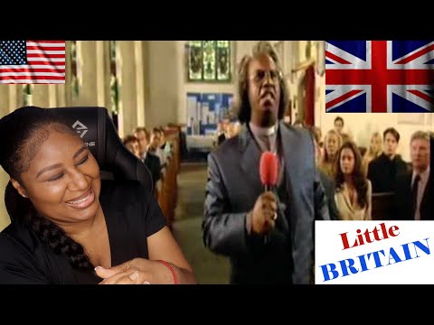 Little Britain - Pastor Jesse King From The Ghetto |American Reaction