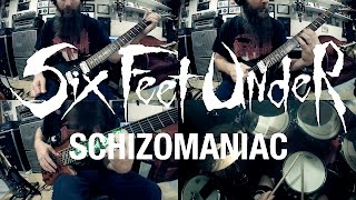Six Feet Under "Schizomaniac" (BAND PLAY THROUGH)