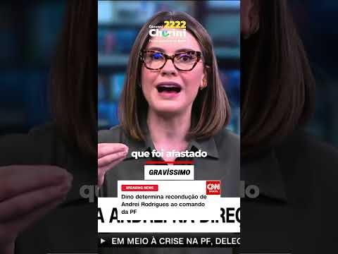 URGENTE: Dino reconduz Andrei à PF. A polícia serve ao Brasil ou ao projeto de Lula?