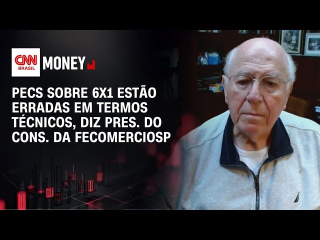 Pecs sobre 6x1 estão erradas em termos técnicos, diz pres. do cons. da FecomercioSP | MORNING CALL