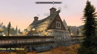 Home of the Heroes - Skyrim Special Edition House Mod