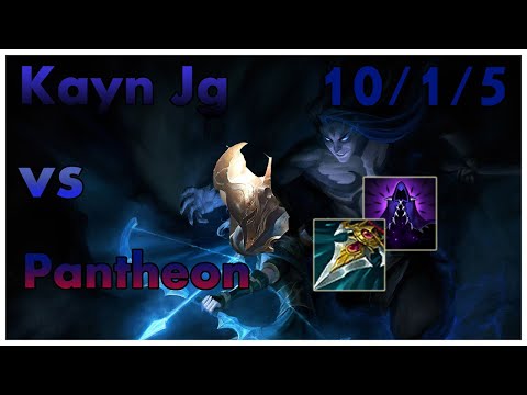 Kayn vs Pantheon jungle