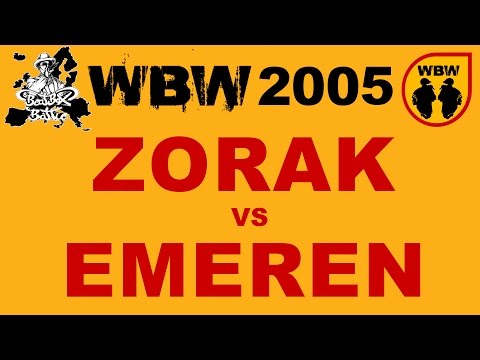 ZORAK vs EMEREN # WBW 2005 Polish Beatbox Battle