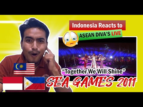INDONESIA REACTION AGNEZ MO - JACLYN VICTOR - KC CONCEPCION - TOGETHER WE WILL SHINE SEA GAMES 2011