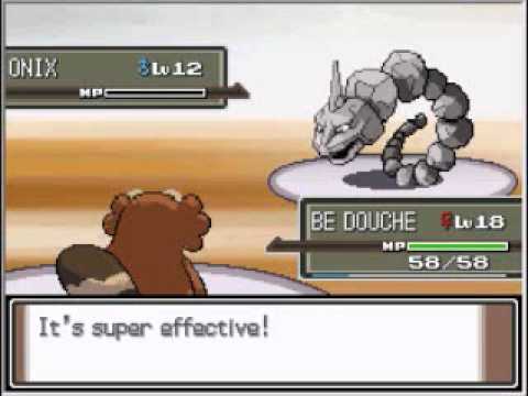 Pokemon Platinum Bibarel Solo Run: Roark
