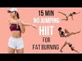 BEST 15 min Beginner Workout for Fat Burning (NO JUMPING HIIT!!!)