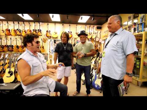 Frank Stallone goes crazy at Norman's Rare Guitars