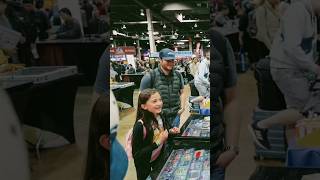 This was Bella’s first card show so we had to make it special! #pokemon #pokemoncards #vendorpov