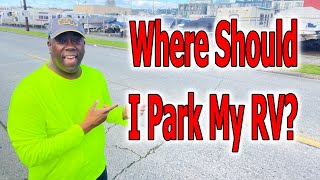 it's time how to find a new place to park my rv