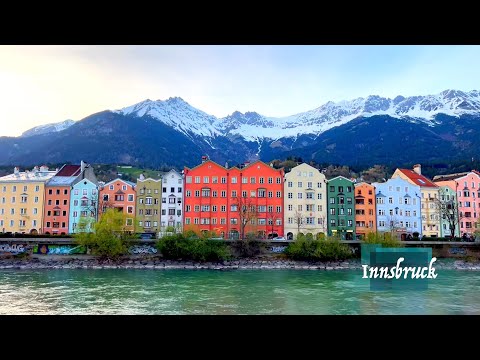 Innsbruck, the Capital of Tyrol, Austria