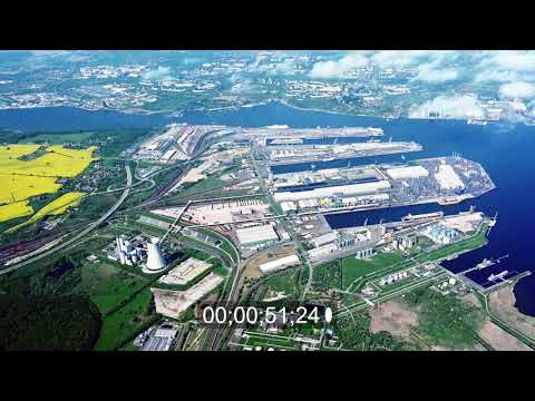 Seehafen in Rostock im Bundesland Mecklenburg-Vorpommern, Deutschland