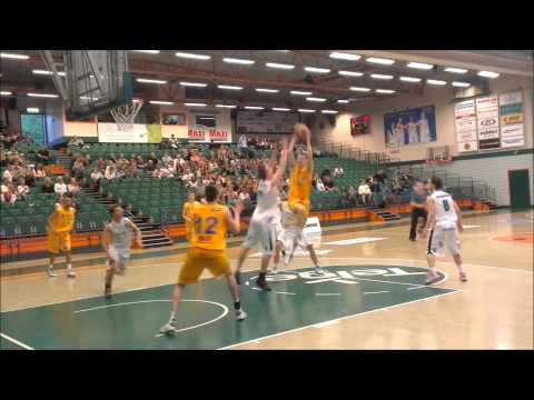 Sista sekvenserna innan förlängningen av matchen Solna - Södertälje HU20