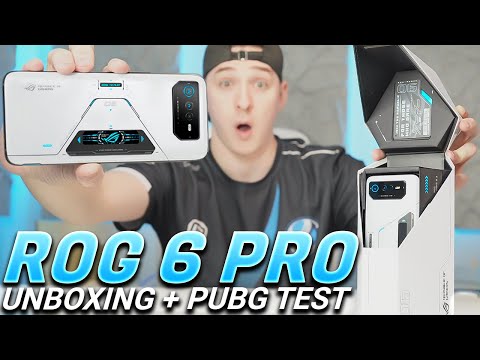 ROG Phone 6 Pro Unboxing & PUBG MOBILE Gameplay