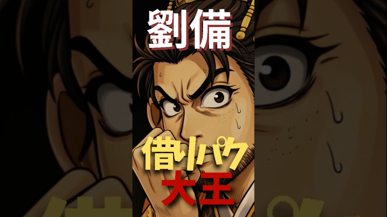 劉備、実は「借りパク王」だった件 #劉備 #三国志 #蜀