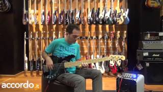 Video thumbnail for Squier Deluxe Dimension V by accordoTV