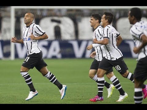 CORINTHIANS 4 X 0 ONCE CALDAS (COL)  COPA LIBERTADORES 2015 - 04/02/2015