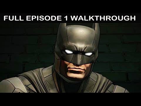 BATMAN TELLTALE SEASON 2 Episode 1 Walkthrough Part 1 Full EPISODE 1 Gameplay