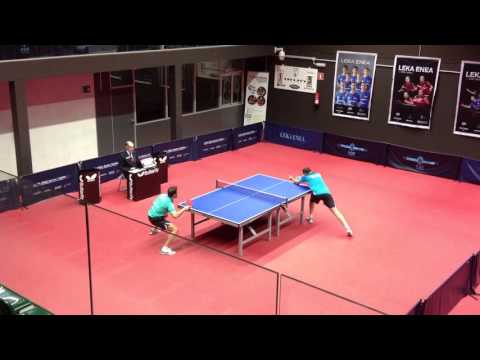 Jaime Vidal - Dani Torres (Spanish Table Tennis Superdivision 2015/16) Set 3 of 3