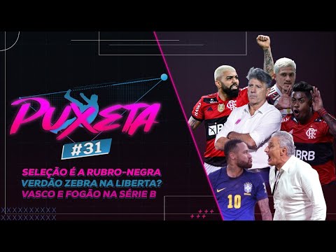FLAMENGO mais forte que a SELEÇÃO, PALMEIRAS zebra na LIBERTADORES e VASCO e BOTAFOGO na Série B