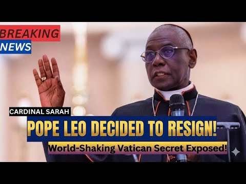 A Hidden Crisis Erupts — Cardinal Sarah Reveals the Pope’s Most Unexpected Decision Yet
