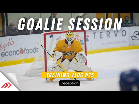 NCAA Goalie Training- Vlog #15- Deception with Pass Option
