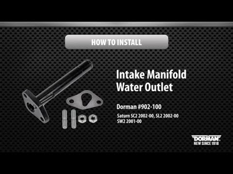 Dorman intake manifold water outlet repair