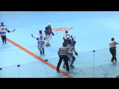 MONDIALI HOCKEY IN LINE -ITALIA -  FRANCIA