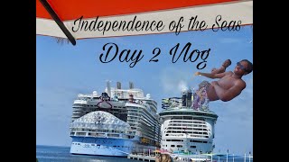 Royal Caribbean Independence of the Seas Vlog Day 2 2024!
