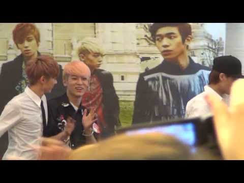 20130324 TEENTOP @Myeongdong MusicKorea fansign ENDING #2