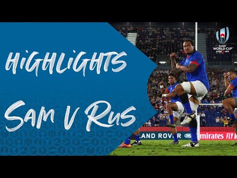 Highlights: Russia 9-34 Samoa - Rugby World Cup 2019