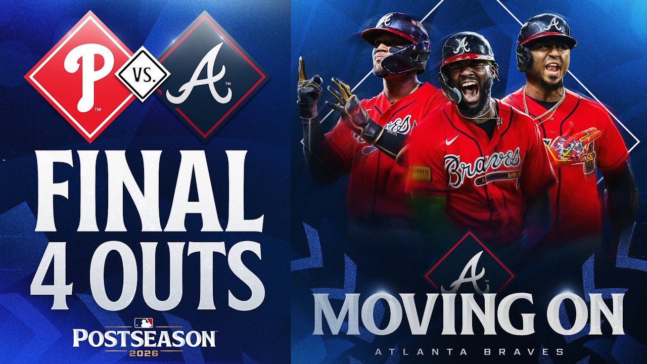 FINAL 4 OUTS: Chris Sale comes out of the 'pen to secure the Braves' NL Wild Card Series win! 💪🔥