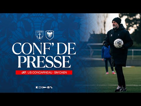 J17 | Press Conference US Concarneau - SM Caen
