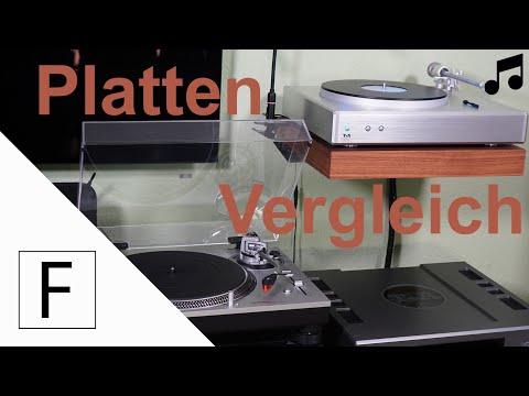 Klassiker vs. Testsieger - Plattenspielervergleich bei Holger (Technics SL1200GR vs. T+A G 2000 R)