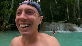 Kuang Si Waterfall LEFT US SPEECHLESS 😳 | Luang Prabang, Laos