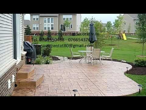 Beton Amprentat Tudor Vladimirescu -Teleorman Tel.0761350488 -0766543767