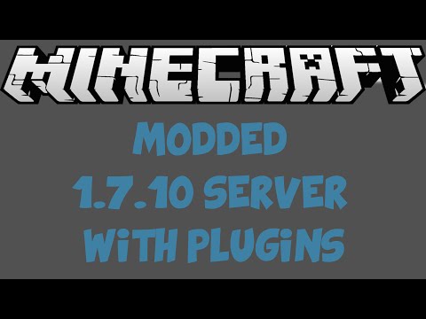 Liam - How To Make A Minecraft 1.7.10 Modded Server With Plugins