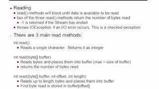 Java IO tutorial