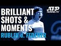 Andrey Rublev Stuns Roger Federer With Brilliant Win! | Cincinnati 2019