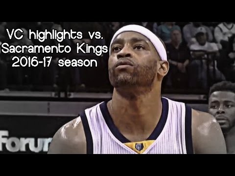 Vince Carter 11 pts, 4 reb, 2 ast & 2 stl vs. Kings (NBA RS 2016/2017) - 20.01.2017