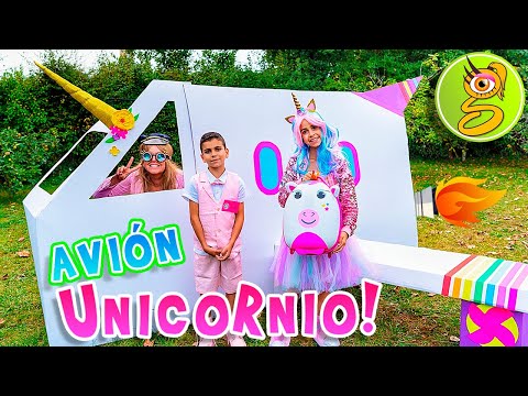 ¡¡Viajo en un AVIÓN de UNICORNIO!! Y compro REGALOS en el DUTY FREE