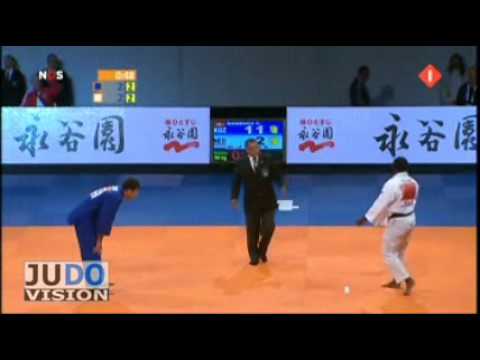 JUDO 2009 World Championships: Marvin de la Croes (NED) - Chingiz Mamedov (KGZ)