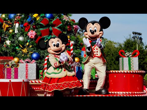 Mickey's Once Upon A Christmastime Parade 2025 Daytime FULL SHOW in 4K | Magic Kingdom Disney World