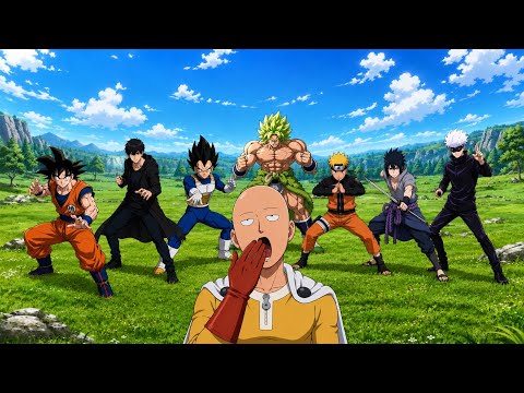 SAITAMA VS ALL UNIVERS | ANIMATION EXPLAINER | #saitama #goku #gojo #jinwoo 