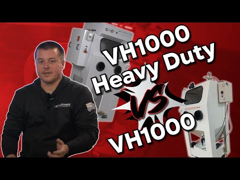What's the DIFFERENCE between the VH1000 and the VH1000 HD? - Vapor Honing Technologies
